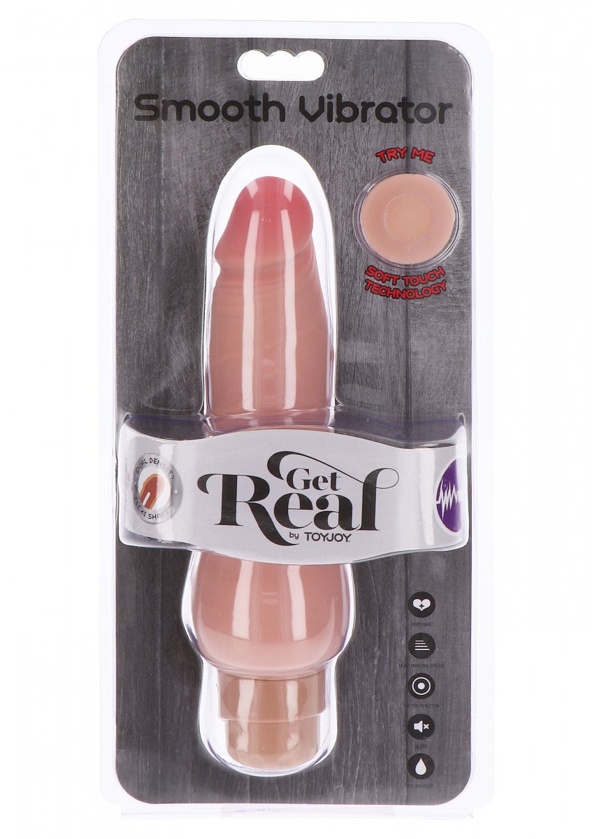 Mjuk Vibrator dildo 22 cm