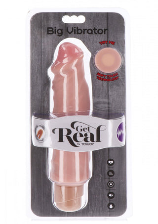 Mjuk Vibrator Dildo 23 cm