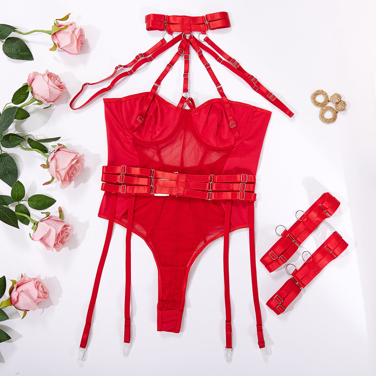 Thigh &amp; Hip Band Bodysuit