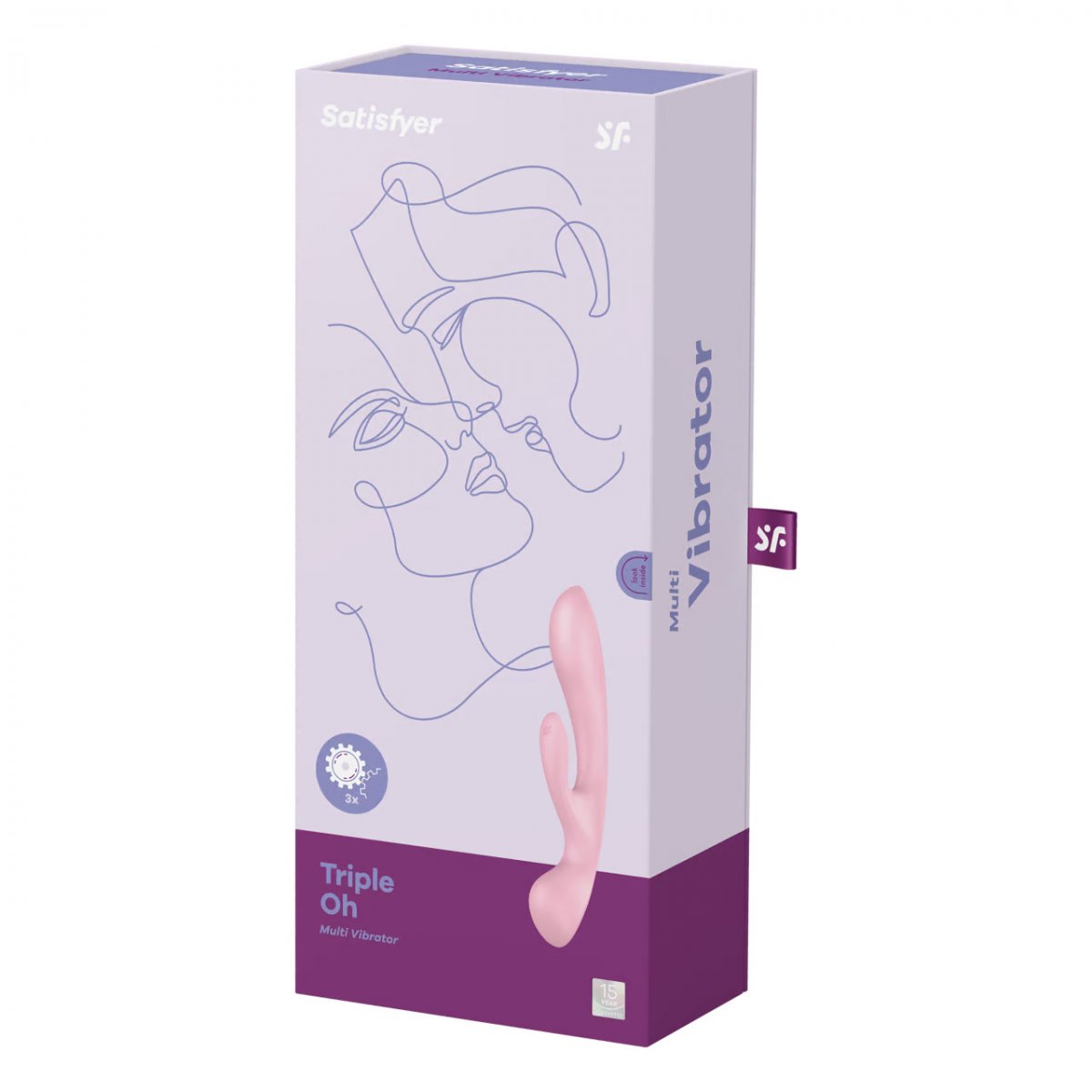 Satisfyer Triple Oh Rabbit Stick