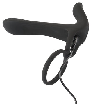 Vibrator Kukring Med Dildo