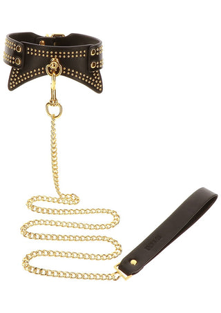 Halsband Med Guld Koppel