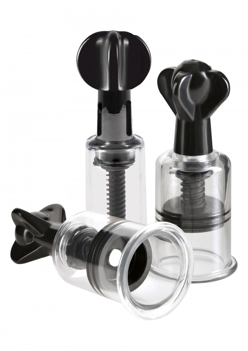 Breast/clitoris suction cups 3 pcs