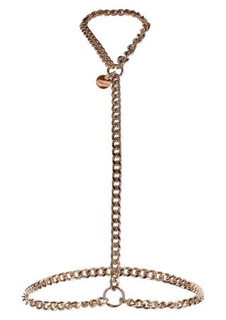 Harness Guldfärgad Halsband