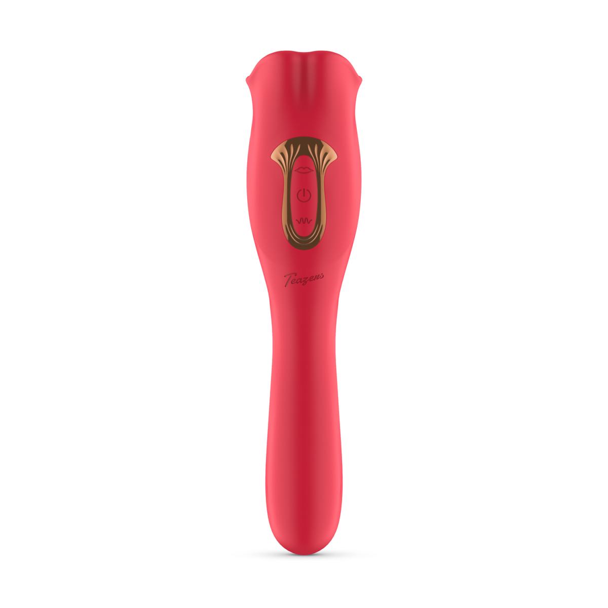 Teazers Vibrator with Licking Clitoris Stimulator