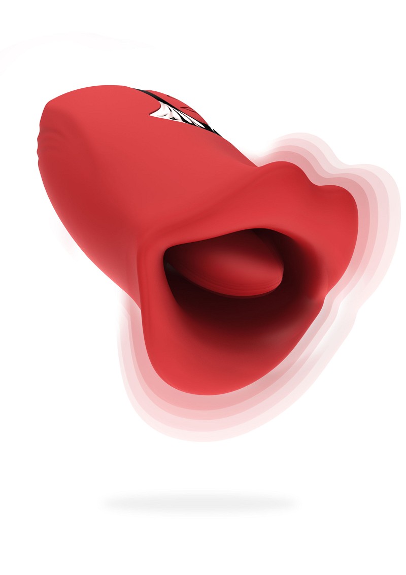 Movable Tongue Oral Sex Vibrator