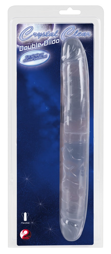 Krystal Duo Dobbelt Dildo